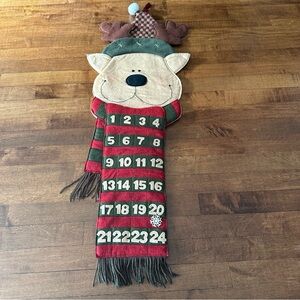 Reindeer Hanging Advent Calendar